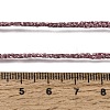 3.5MM Polyester Metallic Cord Braided Cord Necklace Making FB-CBAA152-01P-4