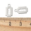 304 Stainless Steel Charms STAS-L080-460P-3