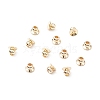 Rack Plating Brass Bead Cap KK-WH0060-03G-01-3