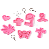 DIY Silicone Keychain Making Molds DIY-TA0008-56-22