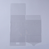 Foldable Transparent PVC Boxes X-CON-WH0068-94F-1