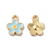 Alloy Enamel Charms ENAM-D043-02G-05-1