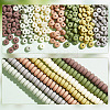ARRICRAFT 7 Strands 7 Colors Handmade Polymer Clay Beads Strands CLAY-AR0001-34-5