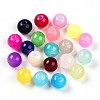 Imitation Jade Glass Beads DGLA-Q021-8mm-M-2