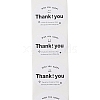 Self-Adhesive Paper Gift Tag Stickers with Word Thank You DIY-R084-05B-1