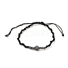 Adjustable Nylon Thread Braided Bead Bracelets BJEW-JB05553-03-1