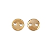 304 Stainless Steel Disc Links Connector Charms STAS-K295-08B-G-1
