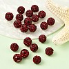 Pave Disco Ball Beads RB-H258-8MM-208-4