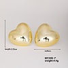 Fashionable Cute Heart Earrings for Hot Personalized Matching WX1077-6-1