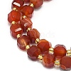 Natural Red Agate Beads Strand G-I376-D35-01-3