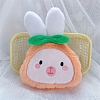 Cute Animal Plush Pouches PW-WGCA3D6-03-1