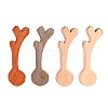 4 Colors Unfinished Wood Blank Spoon DIY-E026-04-1