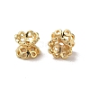 Rack Plating Flower Brass Beads KK-F873-26LG-1