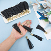 18Pcs PU Imitation Leather Tassel Pendants FIND-CL0001-71A-3