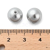 Baking Paint Pearlized Glass Pearl Round Beads X-HY-Q001-02A-04-3