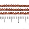 Synthetic Green Goldstone Beads Strands G-L581A-004B-01-3