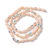 AB Color Plated Electroplate Beads Strands EGLA-H104-03B-2