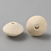 Unfinished Wood Rondelle Beads WOOD-WH0029-54A-1