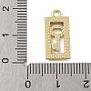 Alloy Rhinestone Pendants PALLOY-P308-15KCG-3