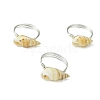 Natural Spiral Shell Finger Rings RJEW-TA00172-02-2