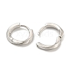 Brass Hoop Earrings EJEW-L211-08G-P-2