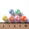 Opaque Acrylic Beads MACR-S370-D10mm-M1-4