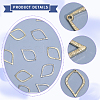 CHGCRAFT 24Pcs 2 Styles Alloy Pendants FIND-CA0007-85-5