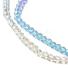 Transparent Gradient Color Glass Beads Strands LS-GLAA-H021-01A-19-3