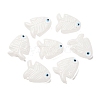 Transparent Glass Enamel Beads LAMP-U004-06-08-1