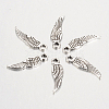 Tibetan Style Alloy Wing Charms LS-TIBEP-3344-AS-RS-2