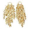 Brass Hoop Earrings EJEW-Q013-01G-2