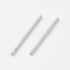 304 Stainless Steel Stud Earring Findings X-STAS-E443-34P-2