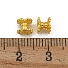 Rack Plating Brass Spacer Beads KK-F090-18G-2