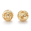 Alloy Hollow Beads PALLOY-P238-10G-RS-3