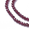 Natural Garnet Beads Strands G-F596-03-4mm-3