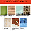 CREATCABIN Acrylic Mirror Wall Stickers Decal DIY-CN0001-13A-U-6