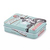 Mini Cute Tinplate Storage Box CON-WH0061-A02-3