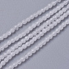Natural White Jade Beads Strands G-F596-46E-2mm-1