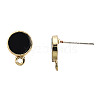 Alloy Stud Earring Findings PALLOY-T056-129A-01-3