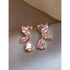 5 Pairs Alloy Dangle Stud Earrings FS-WG460F5-01-3