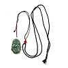 Natural Jadeite Pendant Necklaces G-H306-05-04-2