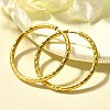 304 Stainless Steel Hoop Earrings for Women EJEW-M068-13D-G-2