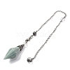 Natural Amazonite Rhombus Faceted Poined Dowsing Pendulums G-Q184-05I-AS-3