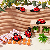 40Pcs Insect Theme Opaque Resin Decoden Cabochons RESI-SC0005-88-4