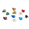 Craftdady 110Pcs 11 Colors Handmade Gold Sand Lampwork Beads LAMP-CD0001-13-2