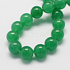 Natural White Jade Bead Strands G-R165-12mm-14-2