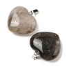 Natural Smoky Quartz Pendants G-A249-04B-03P-2