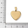 304 Stainless Steel Pendants SA-CBA34D4-01B-G-3