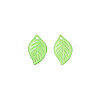 Transparent Acrylic Pendants TACR-T012-06-3