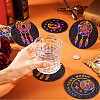 DIY Diamond Painting Cup Mat Kits DIY-TAC0023-27-8